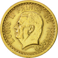 Monnaie, Monaco, Louis II, 2 Francs, Undated (1943), Poissy, TTB - 1922-1949 Louis II.