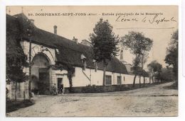 - FRANCE (03) - CPA écrite DOMPIERRE-SEPT-FONS (Allier) 1921 - Entrée Principale De La Brasserie - - Andere Gemeenten