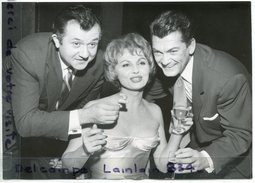 - Photo De Presse - Original - Madeleine LEBLEAU, Jean RICHARD, Jean MARAIS, Film, 14-01-1959, TBE, Scans. - Célébrités