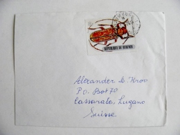 Cover From Burundi 1970 Animal Insect Beetle - Andere & Zonder Classificatie