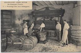 CPA Ay En Champagne Métier LOUIS ROYER Vins De Champagne Vignerons Non Circulé - Ay En Champagne