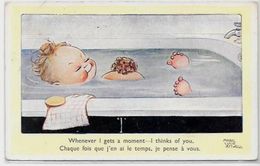 CPA Attwell Mabel Lucie Enfants Type BOURET Ebner Circulé N° 617 - Attwell, M. L.