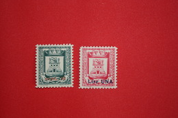 CASTIGLIONE D'INTELVI  - STEMMA COMUNE 14-15   - 1945 - MNH ** - Emissions Locales/autonomes