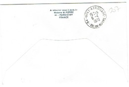 207 Oblitération 94 Orly Aérogare Val De Marne  1970 Zurich Paris Air France - 1960-.... Lettres & Documents