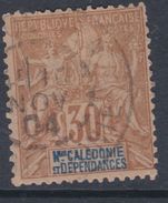 Nlle Calédonie N° 49 O Type Groupe  : 30 C. Brun, Oblitération Moyenne Sinon TB - Used Stamps