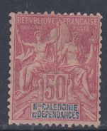 Nlle Calédonie N° 51 (.) Type Groupe  : 50 C. Rose, Neuf Sans Gomme Sinon TB - Unused Stamps