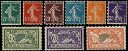 Lot N°7202 France Année Complète 1907 Neuf ** LUXE - ....-1939