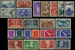 Lot N°7220 France Année Complète 1936 Neuf ** LUXE - ....-1939