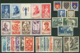 Lot N°7227 France Année Complète 1943 Neuf ** LUXE - 1940-1949