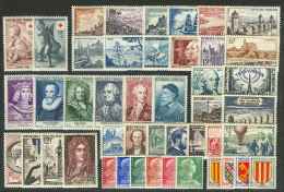 Lot N°7239 France Année Complète 1955 Neuf ** LUXE - 1950-1959