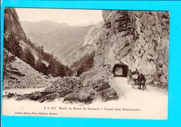 Cpa Carte Postale Ancienne - SEMBRANCHER Route Du GRAND St. BERNARD -Tunnel Prés De SEMBRANCHER - VS Valais