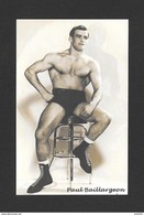 SPORTS - HALTÉROPHILIE - LUTTEUR - PAUL BAILLARGEON - UN DES 6 FRÈRES BAILLARGEON - HOMMES FORTS DE ST MAGLOIRE QUÉBEC - Weightlifting