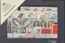 Monaco 25 Different Stamps Unmounted Mint / Never Hinged - Lots & Serien