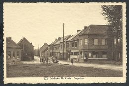 +++ CPA - LEBBEKE  H.Kruis -  Dorpplaats - Café  // - Lebbeke