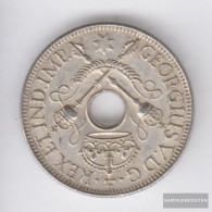 Guinea 5 1935 Extremely Fine Silver Extremely Fine 1935 1 Shilling Scepter - Papua New Guinea