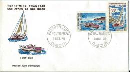 FRANCE 1970 - YT N° 363/364 FIRST DAY COVER - Cartas & Documentos