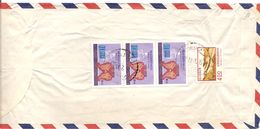 China, Taiwan, 1977 Taipei To Switzerland, Mixed Franking Backside, 34$, Air Mail, See Scans! - Covers & Documents