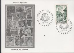 3216  Tarjeta   Journee Du Grand Age, 1967 - Covers & Documents