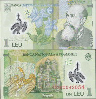Rumänien Pick-Nr: 117a Bankfrisch 2005 1 Leu (plastic) - Romania