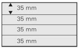 SAFE 744 PA Einsteckkarte 4 Streifen Per 10 - Stock Sheets