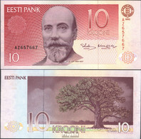 Estland Pick-Nr: 72b Bankfrisch 1992 10 Krooni - Estonia