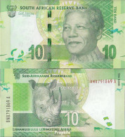 Südafrika Pick-Nr: 133 Bankfrisch 2012 10 Rand - Zuid-Afrika
