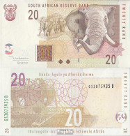 Südafrika Pick-Nr: 129a Bankfrisch 2005 20 Rand - Suráfrica