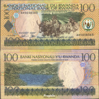 Ruanda Pick-Nr: 29b Bankfrisch 2003 100 Francs Rinder - Ruanda