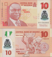 Nigeria Pick-Nr: 39d Bankfrisch 2013 10 Naira - Nigeria