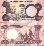 Nigeria Pick-Nr: 24h (2005) Bankfrisch 2005 5 Naira - Nigeria