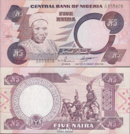 Nigeria Pick-Nr: 24g (2001) Bankfrisch 2001 5 Naira - Nigeria