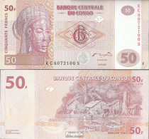 Kongo (Kinshasa) Pick-Nr: 97a Bankfrisch 2007 50 Francs - Unclassified