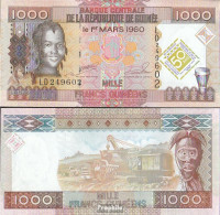Guinea Pick-Nr: 43a Bankfrisch 2010 1.000 Francs - Guinée