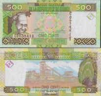 Guinea Pick-Nr: 39a Bankfrisch 2006 500 Francs - Guinea