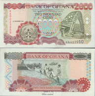 Ghana Pick-Nr: 33a Bankfrisch 1996 2.000 Cedis - Ghana