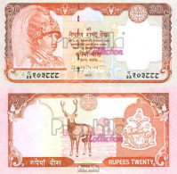 Nepal Pick-Nr: 47 Bankfrisch 2002 20 Rupees - Nepal