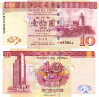 Macau Pick-Nr: 102 Bankfrisch 2003 10 Patacas - Macau