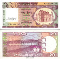 Bangladesch Pick-Nr: 32 Bankfrisch 1996 10 Taka - Bangladesch