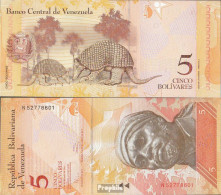 Venezuela Pick-Nr: 89d Bankfrisch 2011 5 Bolivares - Venezuela