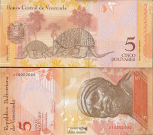 Venezuela Pick-Nr: 89c Bankfrisch 2008 5 Bolivares - Venezuela