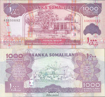 Somaliland Pick-Nr: 20a Bankfrisch 2011 1.000 Shillings - Somalia