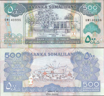 Somaliland Pick-Nr: 6g Bankfrisch 2008 500 Shillings - Somalia