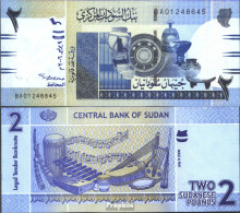 Sudan Pick-Nr: 65a Bankfrisch 2006 2 Pound - Sudan