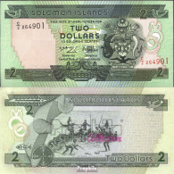 Salomoninseln Pick-Nr: 18 Bankfrisch 1997 2 Dollars - Salomons