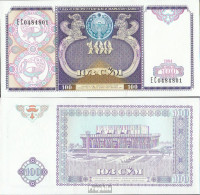 Usbekistan Pick-Nr: 79a Bankfrisch 1994 100 Sum - Uzbekistan