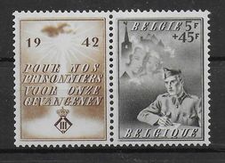 BELGIQUE - 1942 - YT N° 602 ** MNH - Nuovi