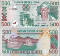 Sierra Leone Pick-Nr: 23a Bankfrisch 1995 500 Leones - Sierra Leona