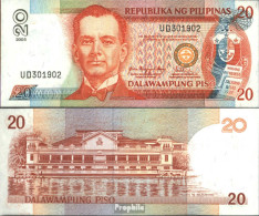 Philippinen Pick-Nr: 182i (2005) Bankfrisch 2005 20 Piso - Philippines