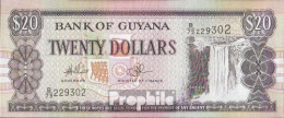 Guyana Pick-Nr: 30e, Signatur 14 Bankfrisch 2006 20 Dollars - Guyana