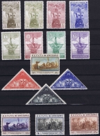 Spain: Ed 531 - 545 Mi 502 - 516 MNH/** Neuf Sans Charnière  Postfrisch   1930 25 Ct Has A Thin Spot - Ongebruikt